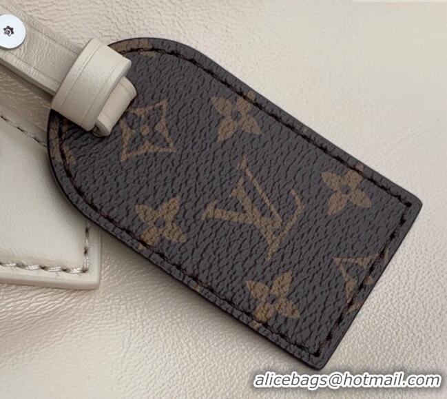 Good Product Louis Vuitton Speedy Cargo Vibe Bag in Lambskin Leather M12965 Vanilla White 2025