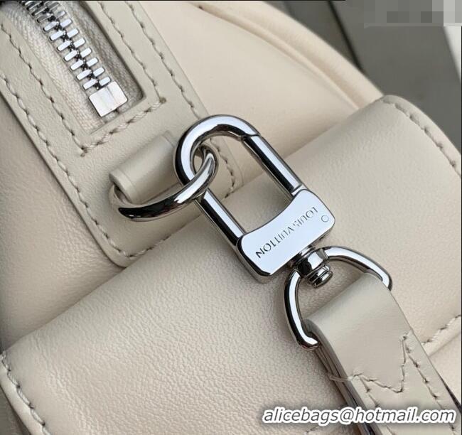 Good Product Louis Vuitton Speedy Cargo Vibe Bag in Lambskin Leather M12965 Vanilla White 2025
