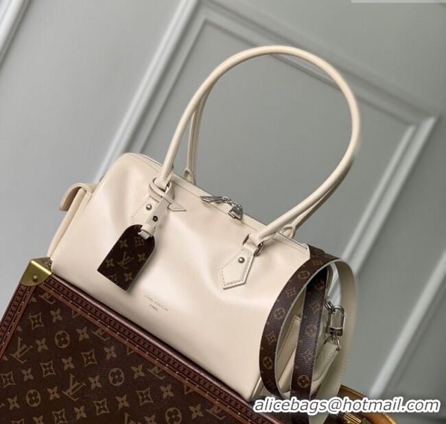 Good Product Louis Vuitton Speedy Cargo Vibe Bag in Lambskin Leather M12965 Vanilla White 2025