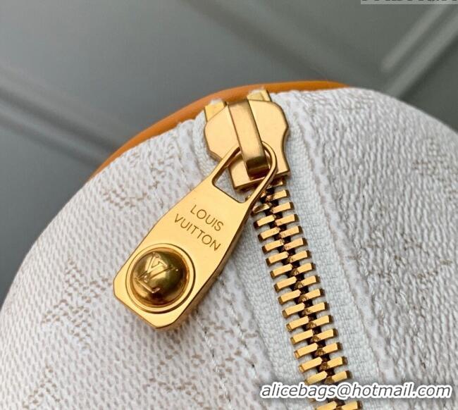Buy Discount Louis Vuitton Keepall Bandouliere 25 Bag in Monogram Heritage Canvas M15076 Off-White 2025