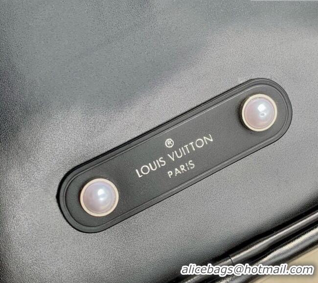 Luxury Cheap Louis Vuitton Keepall Cargo Bandouliere 50 Travel Bag in Black Leather M13992 2025
