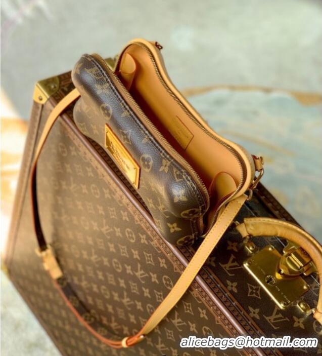 Best Quality Louis Vuitton Mens Bone Wearable Wallet Mini Bag in Monogram Canvas M12615 2025