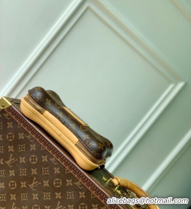 Best Quality Louis Vuitton Mens Bone Wearable Wallet Mini Bag in Monogram Canvas M12615 2025