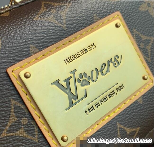 Best Quality Louis Vuitton Mens Bone Wearable Wallet Mini Bag in Monogram Canvas M12615 2025