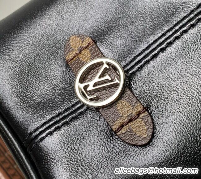 Top Quality Louis Vuitton No Way Vibe Bag in Black Lambskin Leather M14377 2025