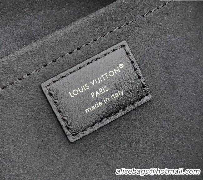 Top Quality Louis Vuitton No Way Vibe Bag in Black Lambskin Leather M14377 2025