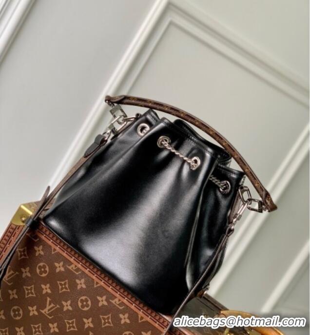 Top Quality Louis Vuitton No Way Vibe Bag in Black Lambskin Leather M14377 2025