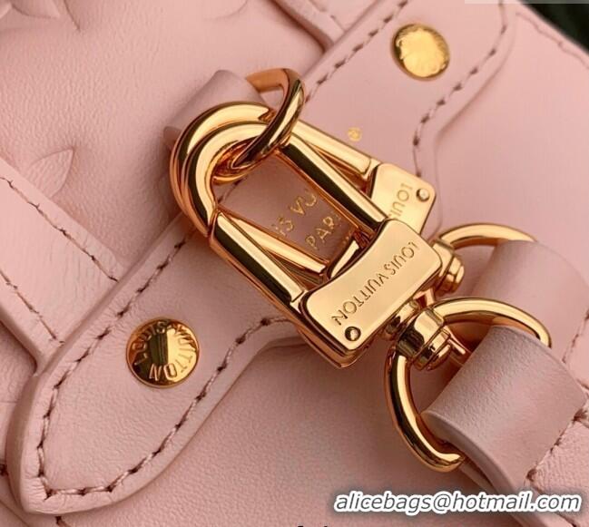 Famous Brand Louis Vuitton Coussin Backpack Mini Bag in Monogram Lambskin Leather M13387 Pink 2025
