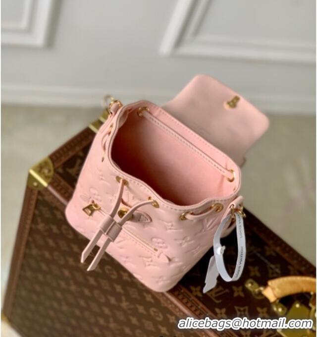 Famous Brand Louis Vuitton Coussin Backpack Mini Bag in Monogram Lambskin Leather M13387 Pink 2025