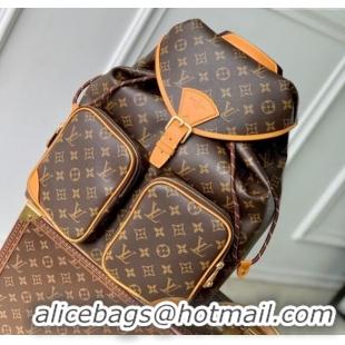 Inexpensive Louis Vuitton Men's Montsouris Cargo Backpack Bag in Monogram Canvas M14015 2025
