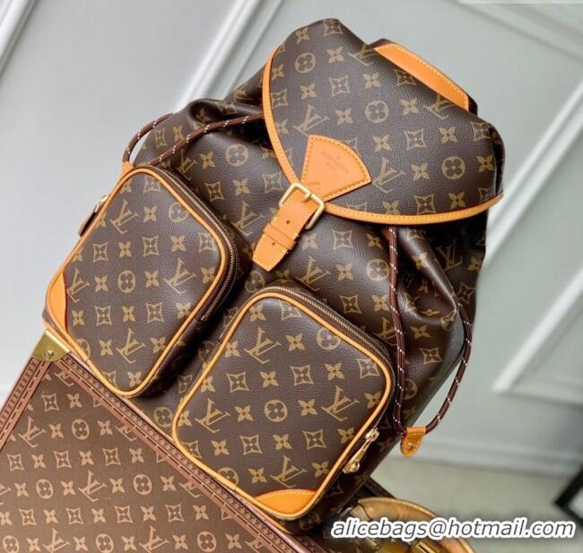 Inexpensive Louis Vuitton Men's Montsouris Cargo Backpack Bag in Monogram Canvas M14015 2025