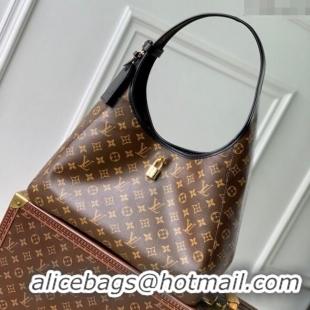 Top Grade Louis Vuitton The Drop GM Hobo Bag in Monogram Canvas M12941 2025