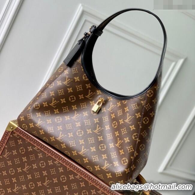 Top Grade Louis Vuitton The Drop GM Hobo Bag in Monogram Canvas M12941 2025