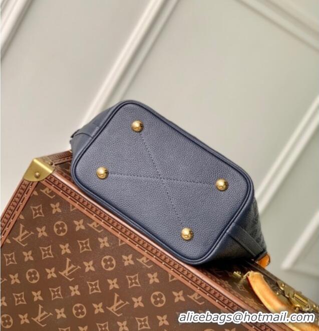 Best Price Louis Vuitton Blossom PM Tote Bag in Mahina Perforated Leather M14317 Black 2025