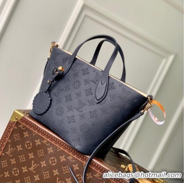Best Price Louis Vuitton Blossom PM Tote Bag in Mahina Perforated Leather M14317 Black 2025