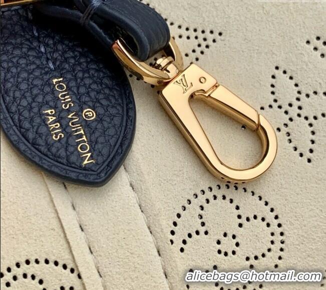 Best Price Louis Vuitton Blossom PM Tote Bag in Mahina Perforated Leather M14317 Black 2025