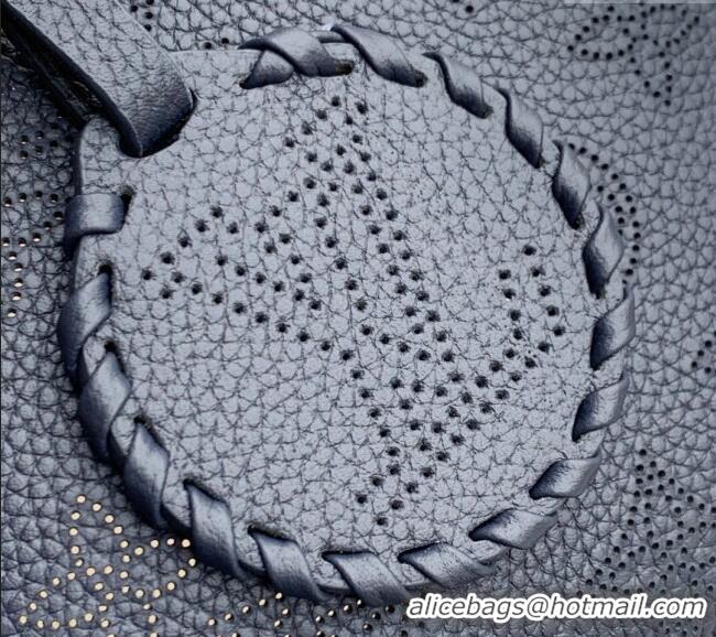 Best Price Louis Vuitton Blossom PM Tote Bag in Mahina Perforated Leather M14317 Black 2025