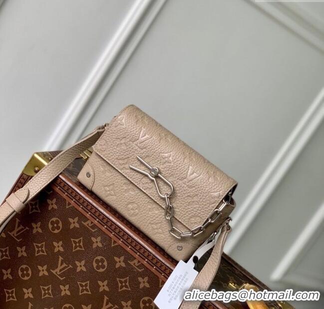 Grade Design Louis Vuitton Mens Steamer Wearable Wallet Mini Bag in Monogram Leather M13889 Beige 2025