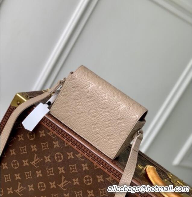 Grade Design Louis Vuitton Mens Steamer Wearable Wallet Mini Bag in Monogram Leather M13889 Beige 2025