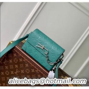 Well Crafted Louis Vuitton Mens Steamer Wearable Wallet Mini Bag in Monogram Leather M13889 Green 2025