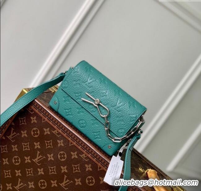 Well Crafted Louis Vuitton Mens Steamer Wearable Wallet Mini Bag in Monogram Leather M13889 Green 2025