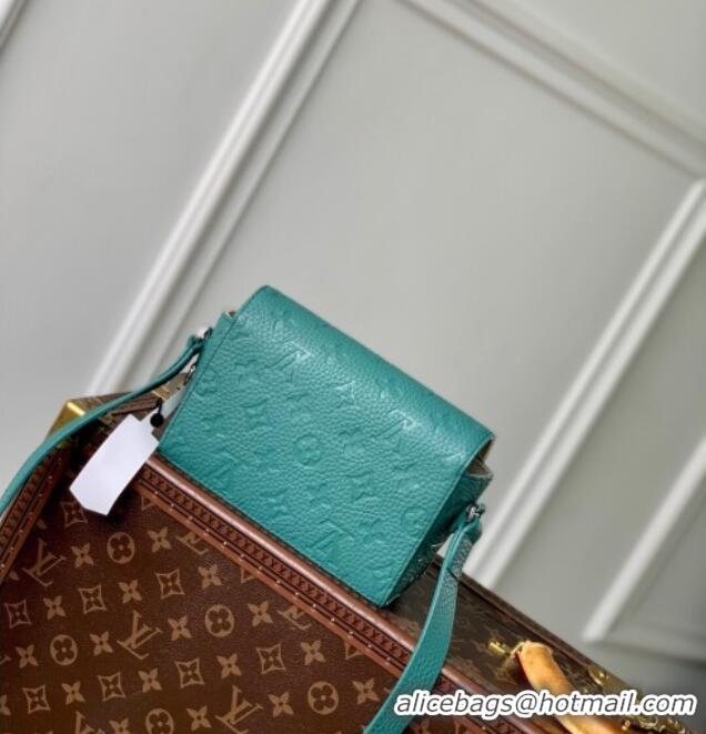 Well Crafted Louis Vuitton Mens Steamer Wearable Wallet Mini Bag in Monogram Leather M13889 Green 2025