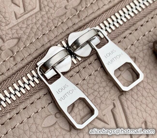Pretty Style Louis Vuitton Mens Keepall Bandouliere 35 Bag in Monogram Leather M13865 Beige 2025