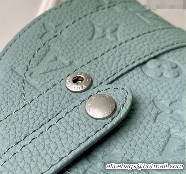 Promotional Louis Vuitton Mens Christopher MM Backpack Bag in Monogram Leather M13863 Misty Lake Green 2025