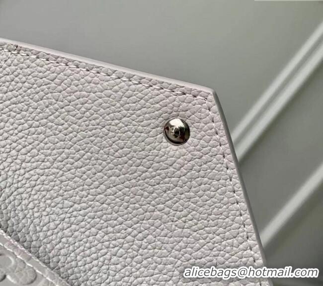 Top Grade Louis Vuitton Victorine Wallet in Brume Grey Monogram Leather M13466 2025