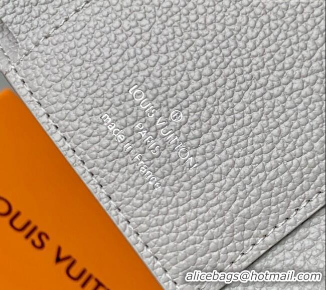 Top Grade Louis Vuitton Victorine Wallet in Brume Grey Monogram Leather M13466 2025