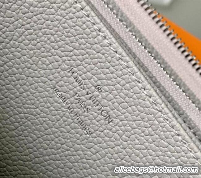 Top Quality Louis Vuitton Zippy Wallet in Brume Grey Monogram Leather M13825 2025