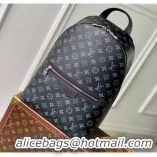 Trendy Design Louis Vuitton Mens Discovery Slim Backpack bag in Monogram Eclipse Canvas M14020 2025
