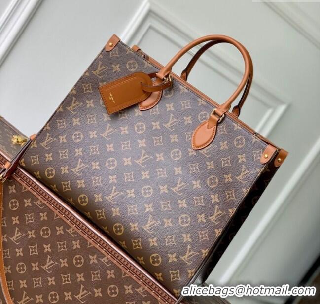 Top Grade Louis Vuitton OnTheGo Organizer Tote Bag in Monogram Canvas M14235 2025