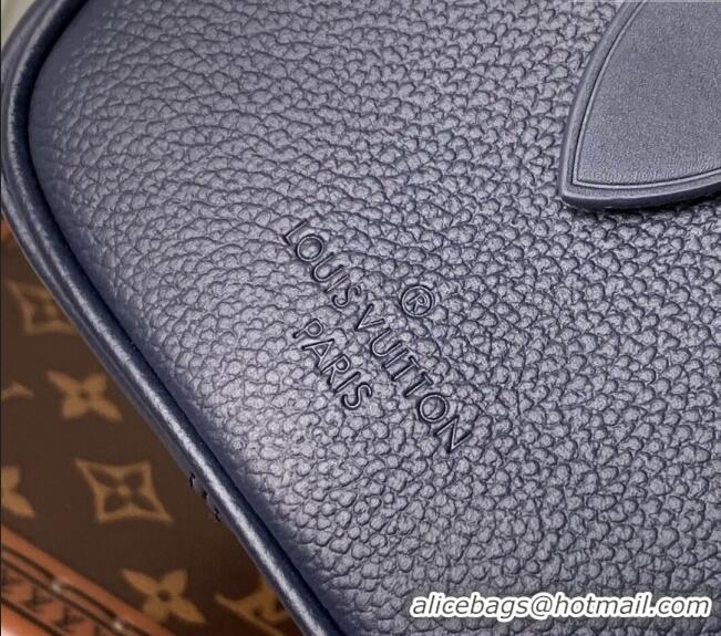 Top Quality Louis Vuitton Speedy Bandouliere 20 Bag in Monogram Leather Navy Blue M14200 2025
