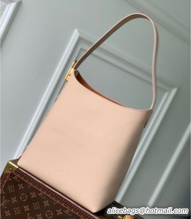 Top Grade Louis Vuitton Low Key Hobo PM bag in Calfskin M14265 Nude Pink 2025