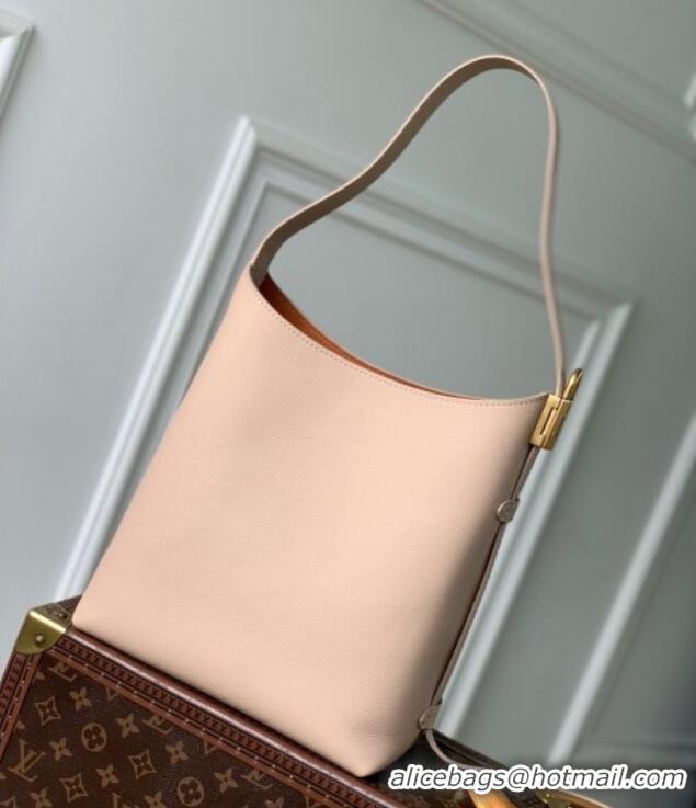 Top Grade Louis Vuitton Low Key Hobo PM bag in Calfskin M14265 Nude Pink 2025