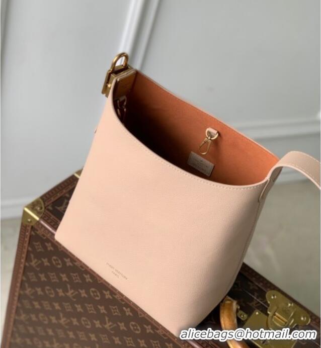 Top Grade Louis Vuitton Low Key Hobo PM bag in Calfskin M14265 Nude Pink 2025
