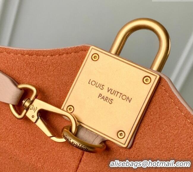 Top Grade Louis Vuitton Low Key Hobo PM bag in Calfskin M14265 Nude Pink 2025