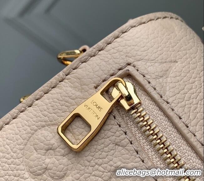 Big Discount Louis Vuitton Pochette Metis East West Bag in Monogram Grained Leather M14322 Sand Beige 2025