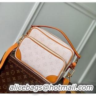 Shop Grade Louis Vuitton Mens Nil Bag in Off-White Monogram Heritage Canvas M14682 2025