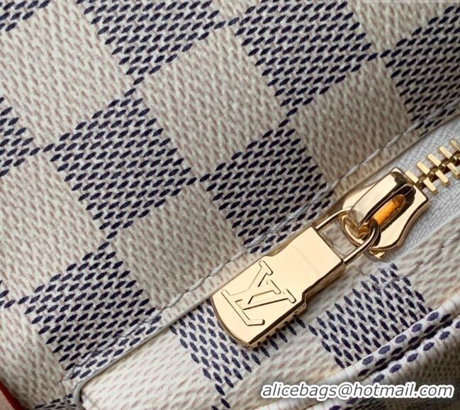 Good Quality Louis Vuitton Montsouris PM Backpack Bag in Damier Azur Canvas N00120 2025