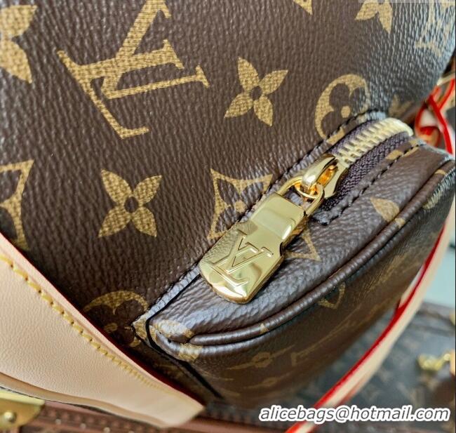 Buy Inexpensive Louis Vuitton Montsouris PM Backpack in Monogram Canvas M11198 Brown 2025