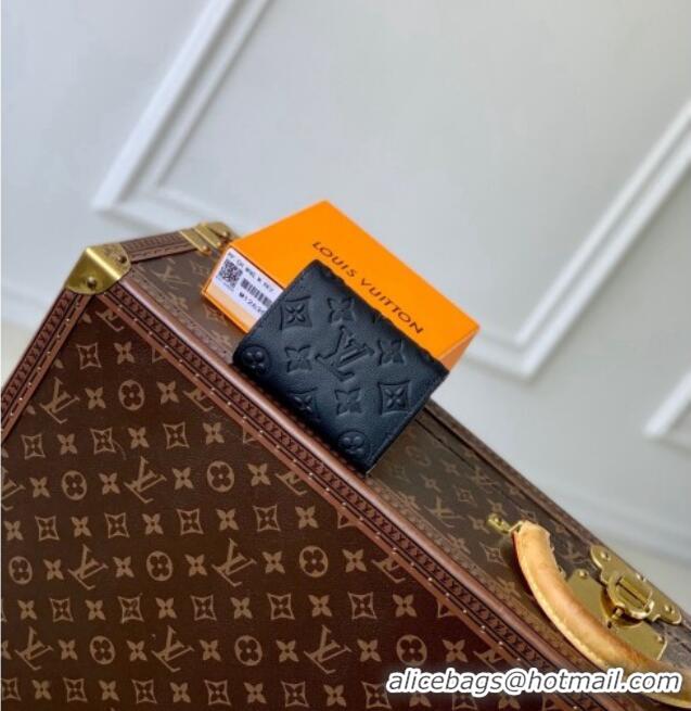 Big Discount Louis Vuitton Victor Wallet in Black Monogram Shadow Leather M12635 2025