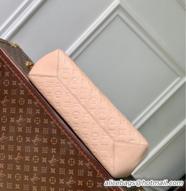 Grade Design Louis Vuitton Anytime MM Tote Bag in Monogram Leather M14324 Light Pink 2025