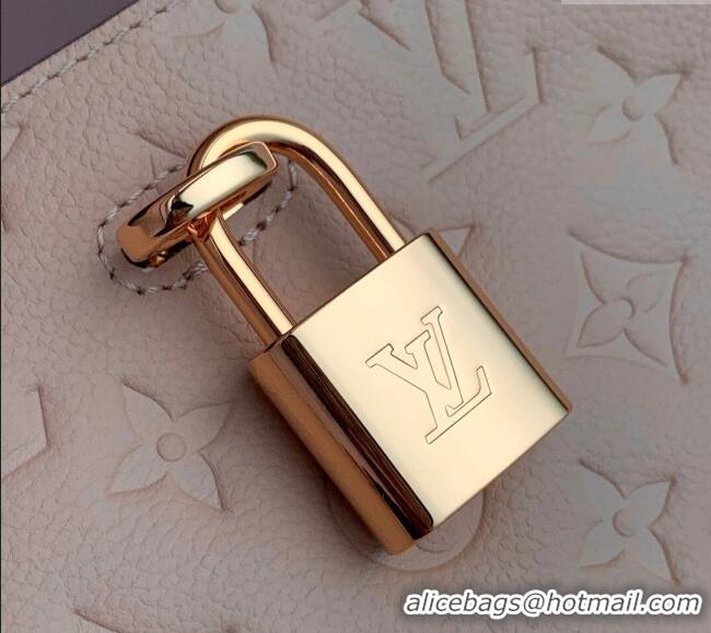 Grade Design Louis Vuitton Anytime MM Tote Bag in Monogram Leather M14324 Light Pink 2025