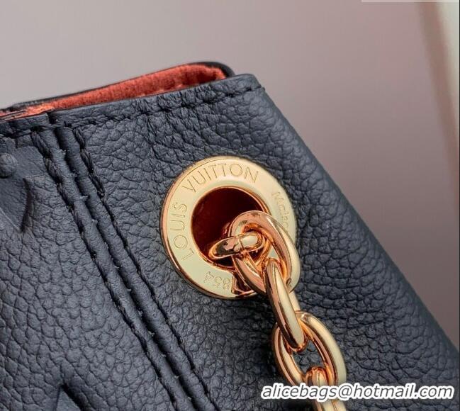 Shop Best Price Louis Vuitton Anytime MM Tote Bag in Monogram Leather M14324 Black 2025