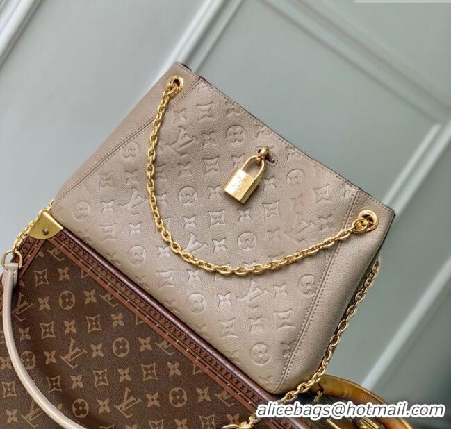 Buy Fashionable Louis Vuitton Anytime MM Tote Bag in Monogram Leather M14324 Beige 2025