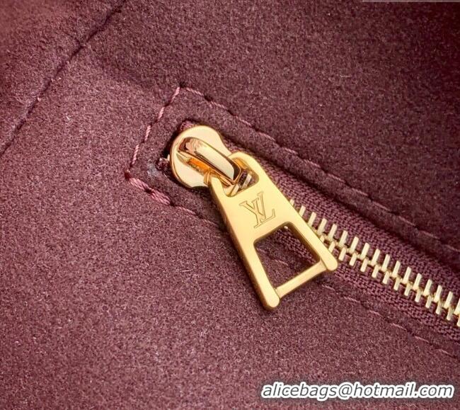 Buy Fashionable Louis Vuitton Anytime MM Tote Bag in Monogram Leather M14324 Beige 2025