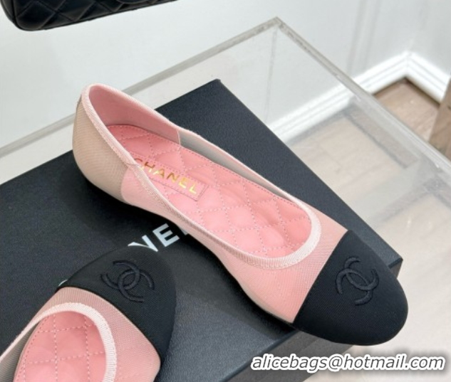 Purchase Chanel Mesh & Grosgrain Ballerina Pink 050905