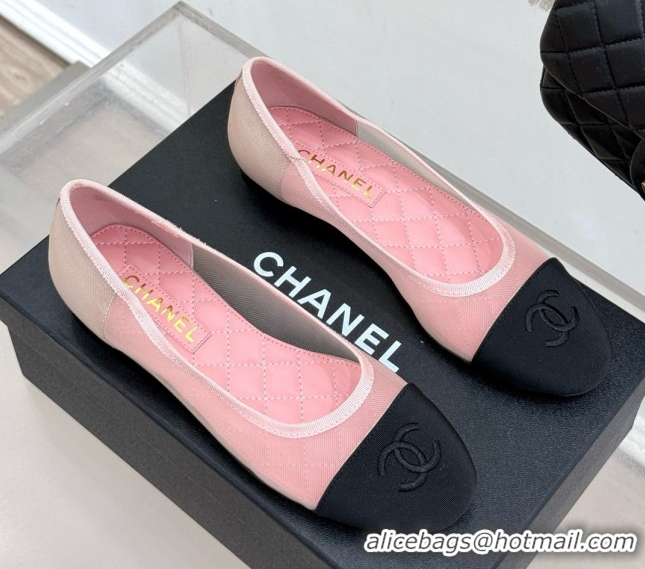Purchase Chanel Mesh & Grosgrain Ballerina Pink 050905